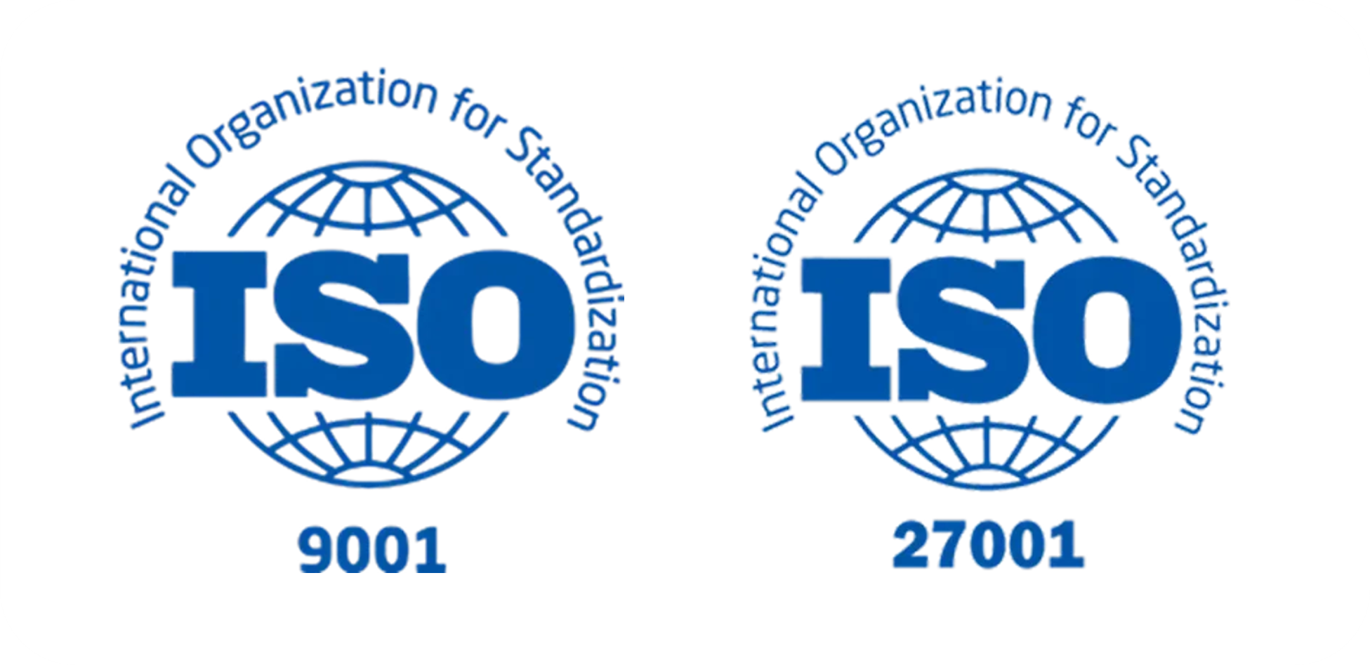 ISO 9001 & ISO 27001 certified